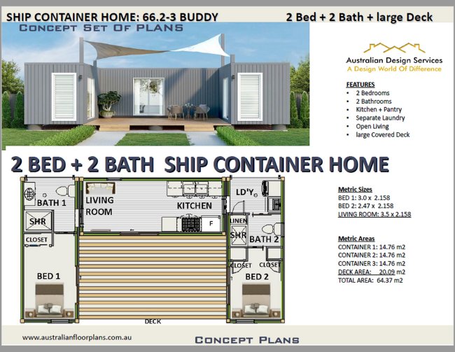 Granny Flat Garage House Plan